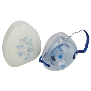 Beademingsmasker in opbergdoos (Pocket Masker)