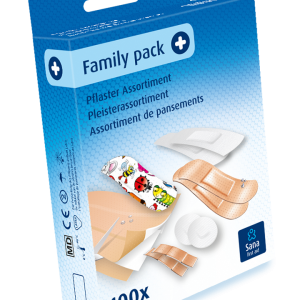 Sana First Aid family pack 100 pleisters