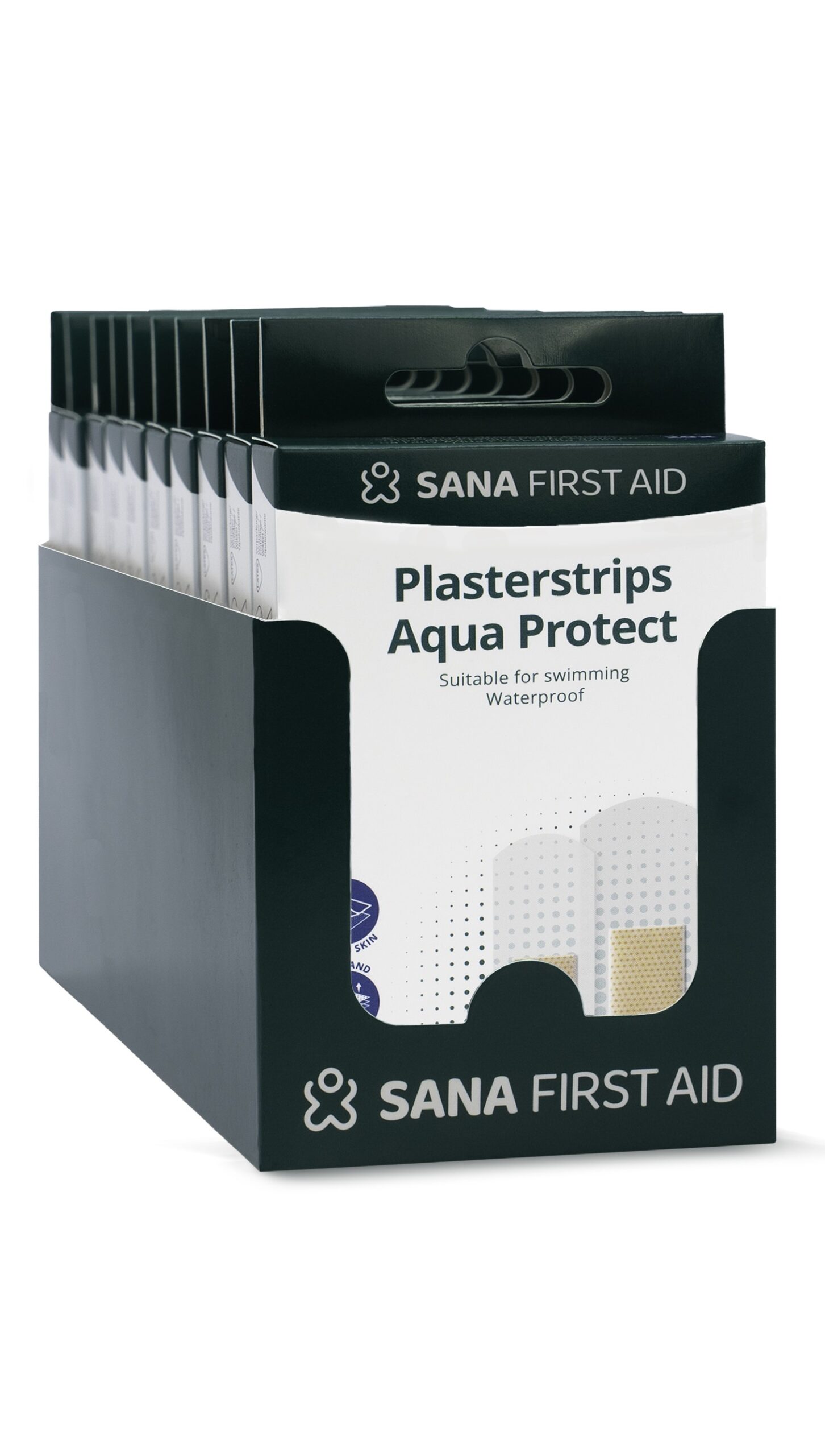 Sana First Aid Pleisterstrips Aqua Protect assorti /20 - Afbeelding 4